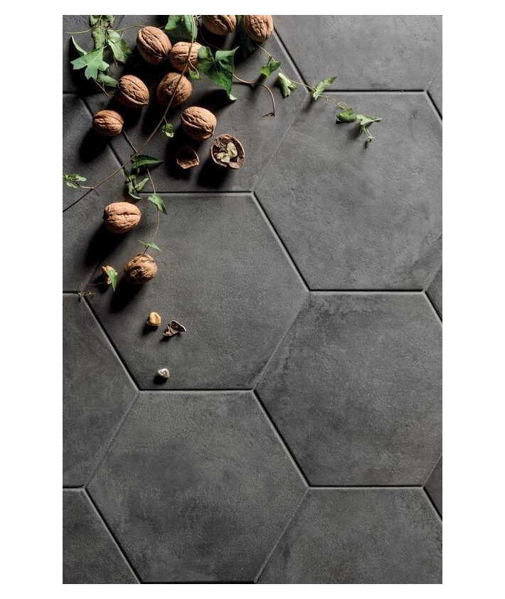 Carreau Marca Corona Terra 25x21.6 Avorio Esagono