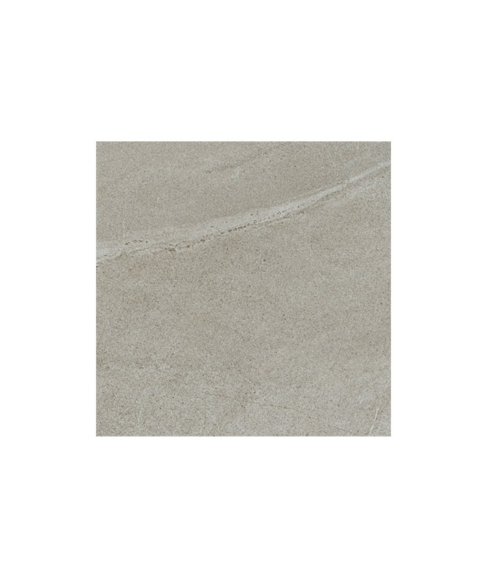 Carrelage gris clair pour terrasse et piscine effet pierre 2cm Tuscania Limestone Ash 61x61