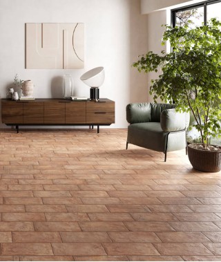 Carrelage Effet Terre Cuite Ceramica Rondine Terrae 20.3x40.6