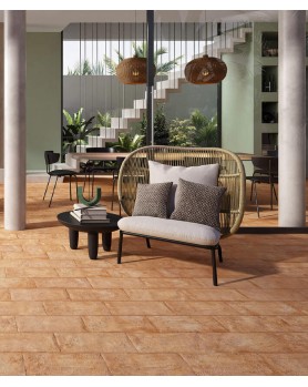 Carrelage Effet Terre Cuite Ceramica Rondine Terrae 20.3x40.6