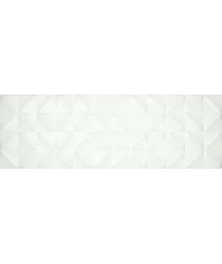 Faïence décor APE Silk Toll blanc 40x120 rectifié