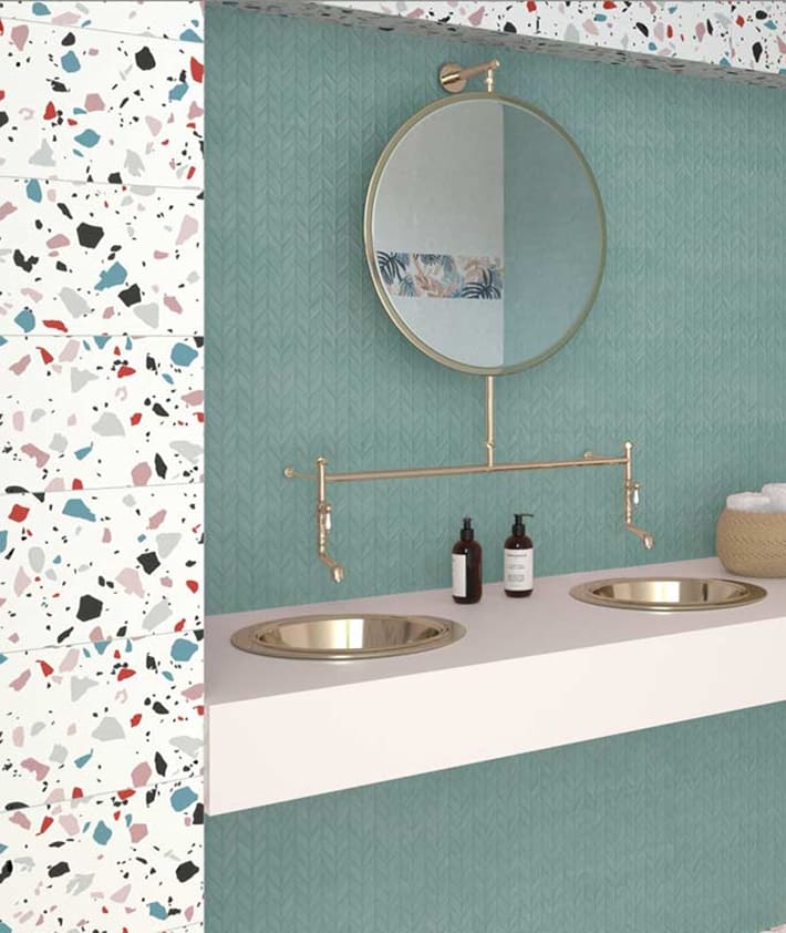 faience tendance terrazzo